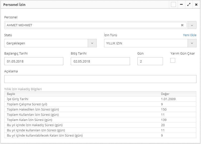 Personel Yönetimi Nasıl Kullanılır?