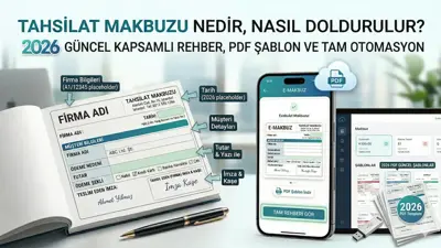 Tahsilat Makbuzu Nedir? Örnek ve Doldurma Rehberi 2026