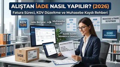 Alıştan İade Nasıl Yapılır? Muhasebe Kaydı ve Fatura Süreci (2026)