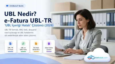 UBL Nedir? e-Fatura UBL-TR Formatı ve 'UBL İçeriği Hatalı' Hatası Nasıl Çözülür (2026)