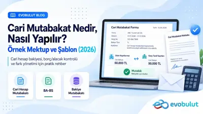 Cari Mutabakat Nedir, Nasıl Yapılır? Örnek Mektup ve Şablon (2026)